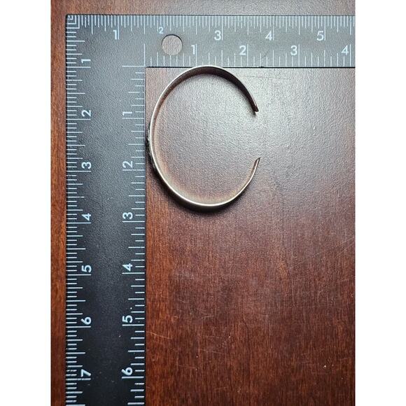 Vintage 925 Gorilla Bangle/Bracelet - Garnet Eye (Missing Stone & Tarnished) - Picture 10 of 10